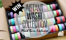 instant washi giveaway feature