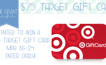 Enter to win a $75 Target Gift Card! Enter Daily at anightowlblog.com