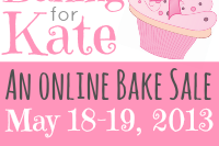 #BakingForKate