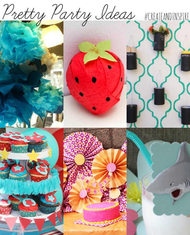 Pretty Party Ideas >> #CreateandInpsire Party Features