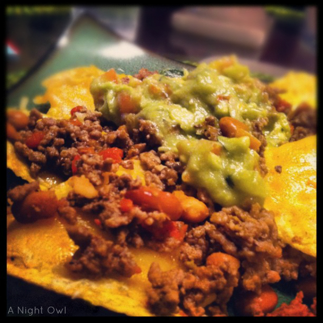 Nacho Night - a quick and easy family-pleasing meal by @anightowlblog