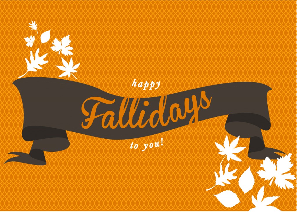 Happy Fallidays - Fall Printables | #free #fall #thanksgiving #printables