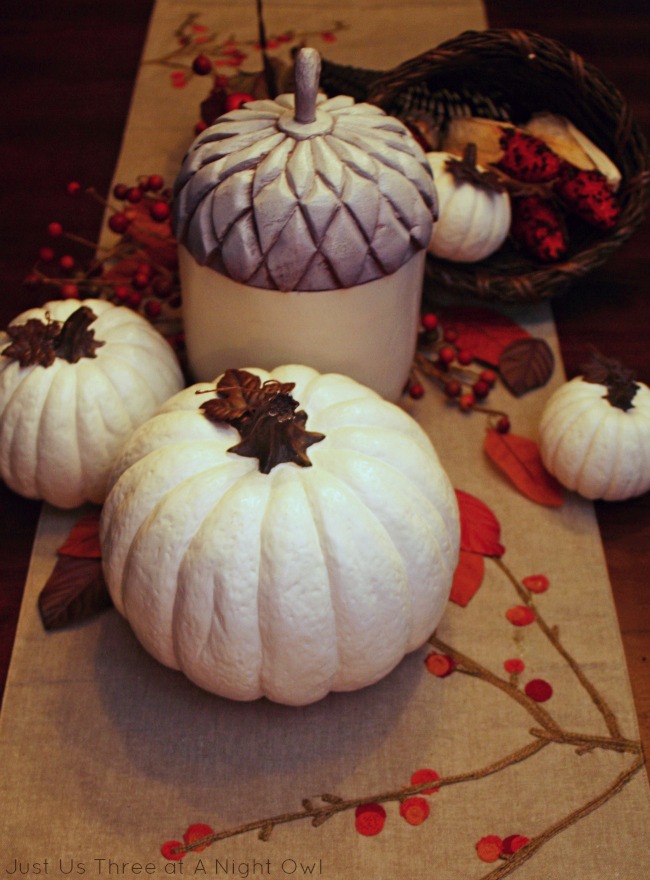 Festive Fall Decor - add style to your Fall decor this year with these easy projects! | #diy #fall #thanksgiving #decor