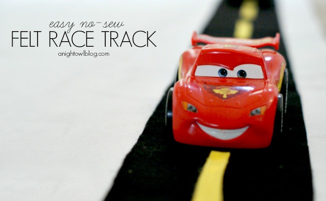 felt car track