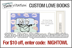 $10 OFF at Datevitation with Promo Code NIGHTOWL