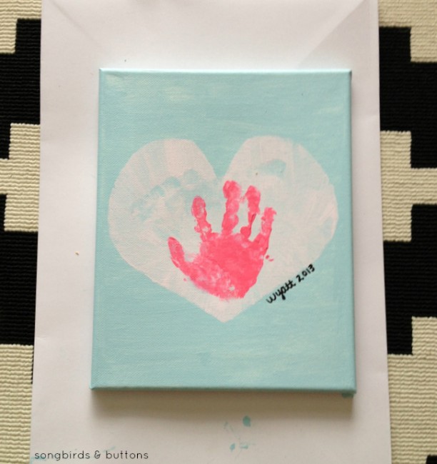 {14 Days of Valentines} Children's Valentine's Day Painting - A Night ...