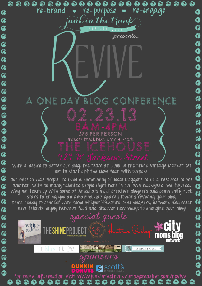 The Revive Blog Conference - Feburary 23rd!