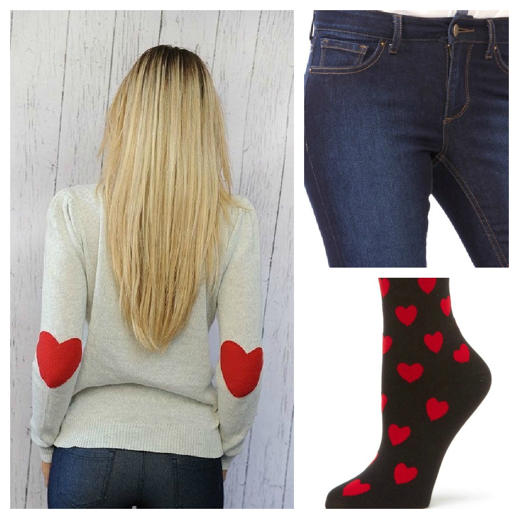What to Wear on Valentines Day - Cute Outfit Options by Through the Eyes of the Mrs.