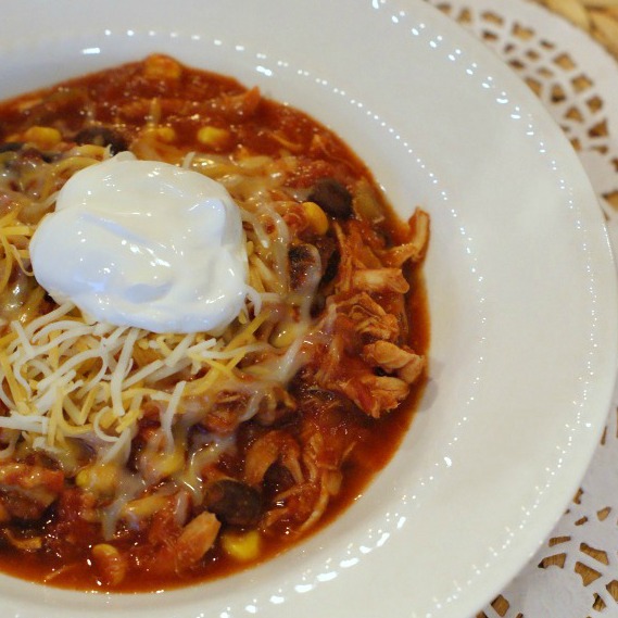 Southwest Chicken Tortilla Soup - Jersey Girl Cooks