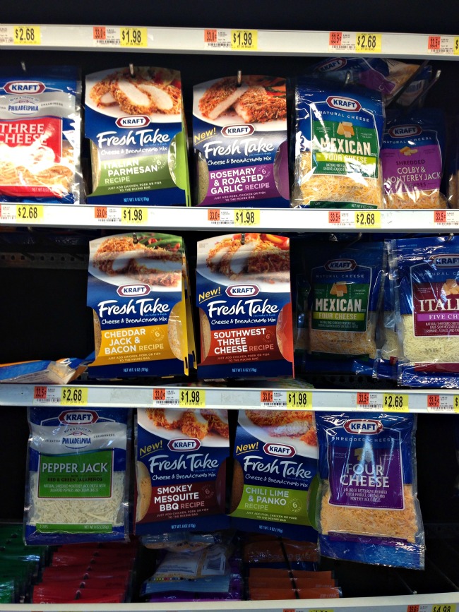 Kraft Fresh Take in the refrigerated cheese section of your grocery store!