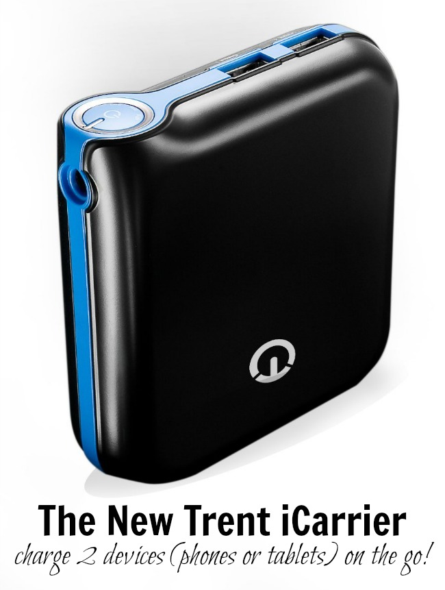 New Trent iCarrier | Charge your cell phones and tablets on the go!