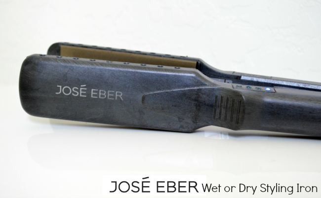 Jose Eber Wet or Dry Styling Iron Review + Giveaway