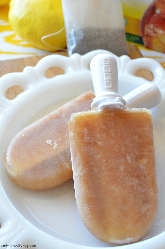 Sweet Tea Popsicles - the perfect Summer treat!