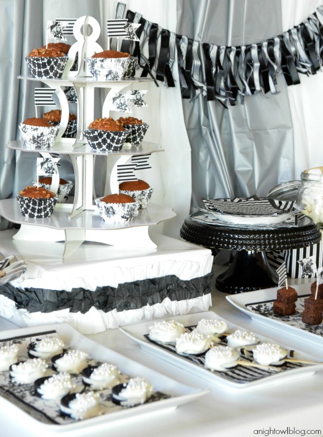 Create a lovely dessert table for any party with #MarthaCelebrations! 