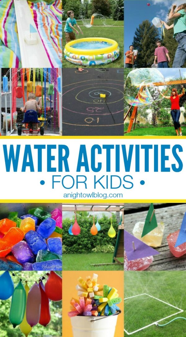 25+ Water Activities for Kids - A Night Owl Blog