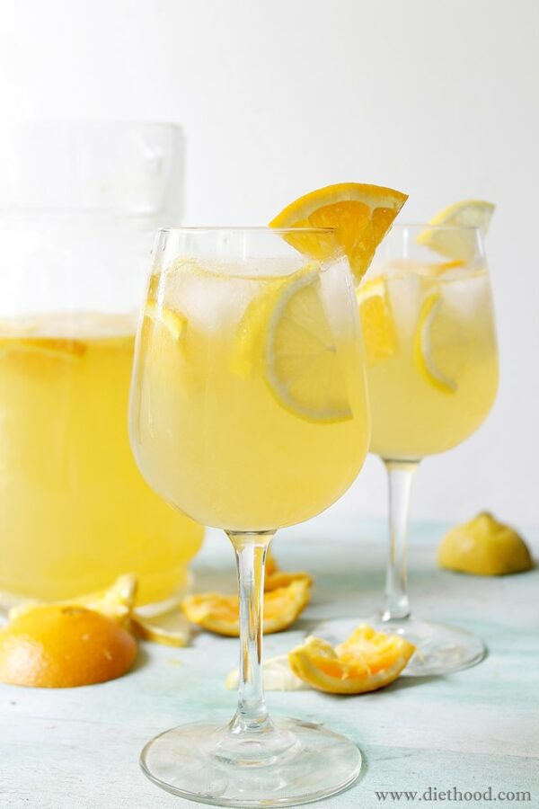 White Sangria - A Night Owl Blog