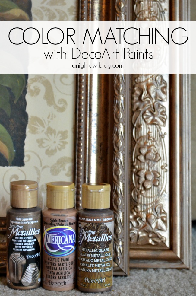 Color Matching with DecoArt Paints