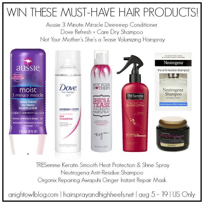 Enter to WIN these must-have hair products!