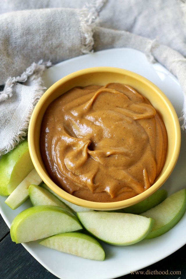 Pumpkin Peanut Butter Dip - all the flavors of fall in one simple, super-delicious dip.