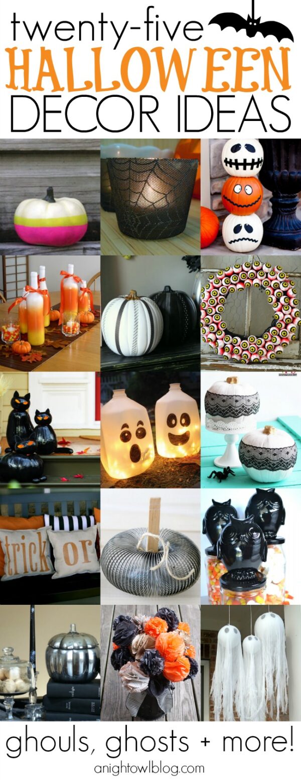 25+ Halloween Decor Ideas - A Night Owl Blog