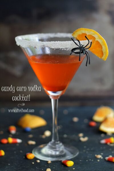 Candy Corn Vodka Cocktail - A Night Owl Blog