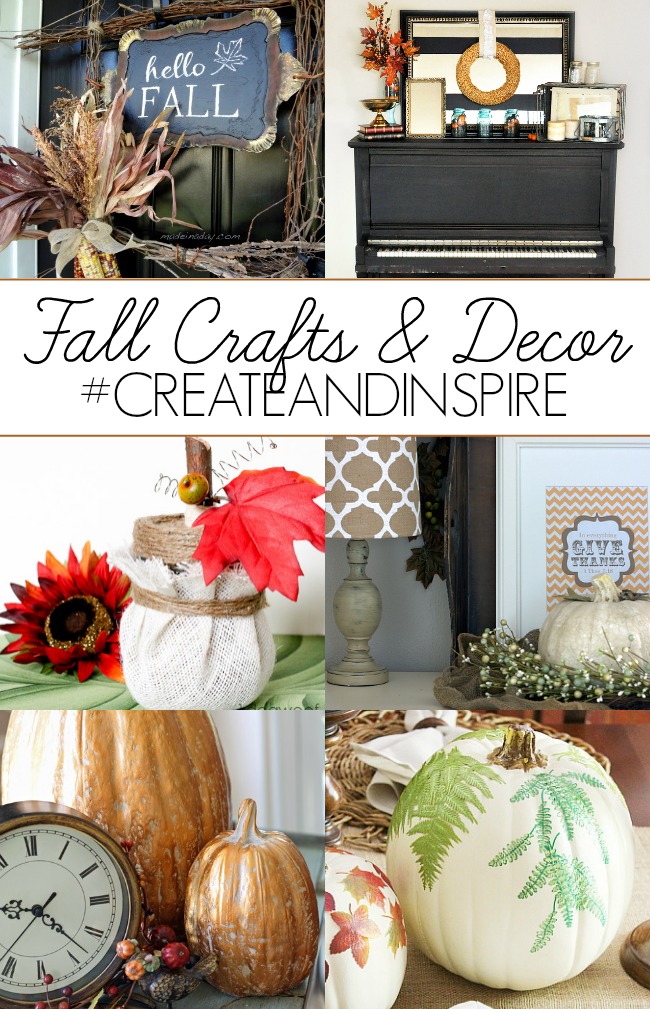 Fall Crafts and Decor >> #CreateandInspire Party Features - A Night Owl ...