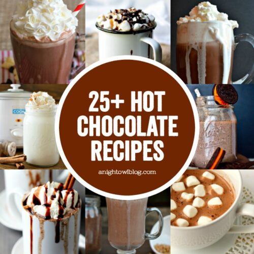 25+ Hot Chocolate Recipes - A Night Owl Blog