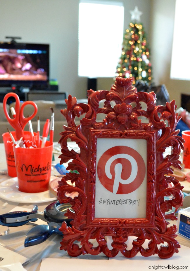 Tons of crafty fun to be had at an at-home Pinterest Party with Michaels!