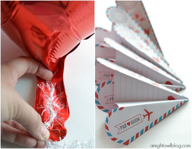 Make your Valentines soar this year with Flying Paper Airplane Valentines! | #valentines #marthastewartcrafts #12monthsofmartha