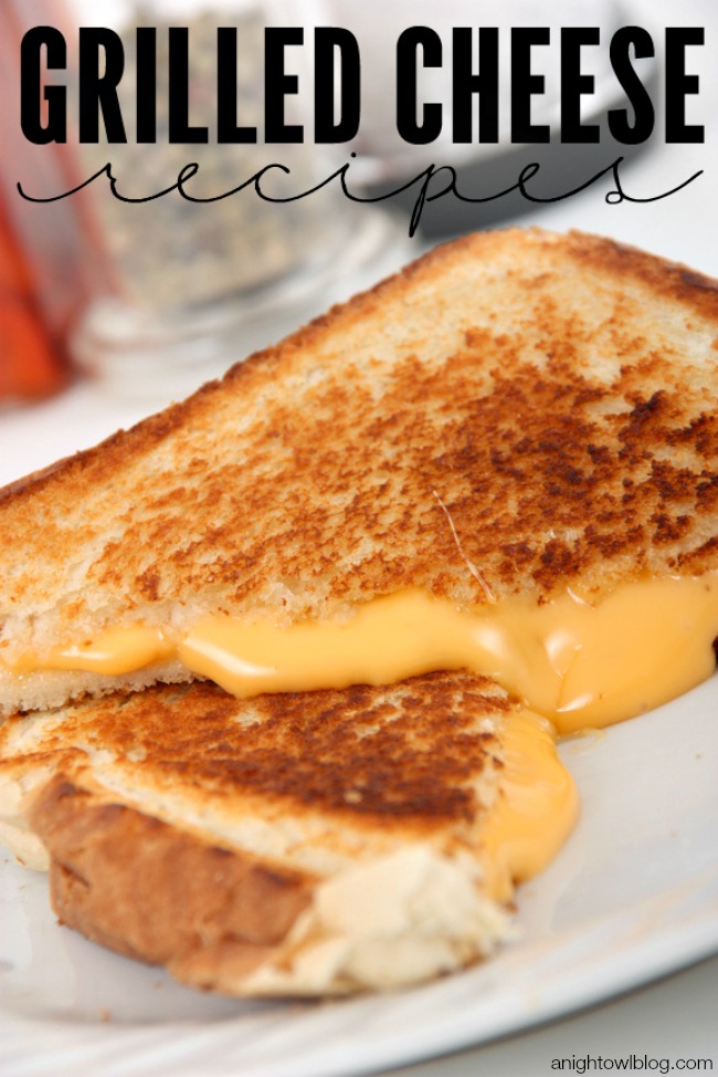 25+ Awesome Grilled Cheese Recipes | anightowlblog.com