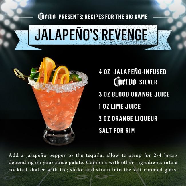 Jose Cuervo Jalapeño's Revenge Cocktail - a delicious and easy Jalapeño margarita!