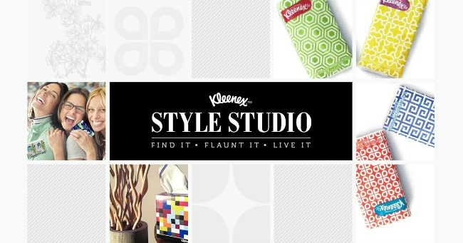 Personalize your box with Kleenex Style Studio #KleenexStyle