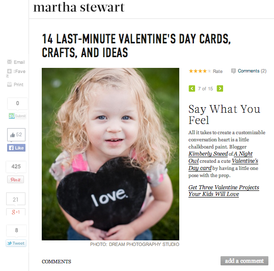 14 Last-Minute Valentine's Day Cards, Crafts and Ideas - Martha Stewart
