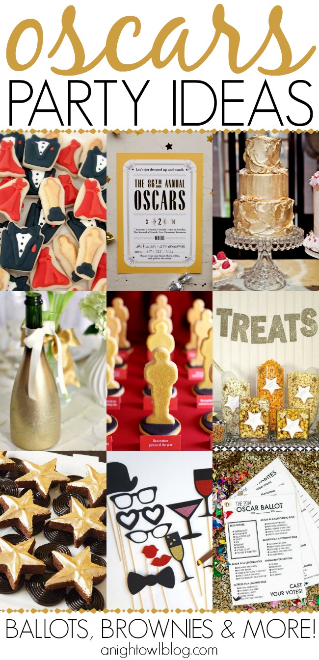 So many great Oscar party ideas!