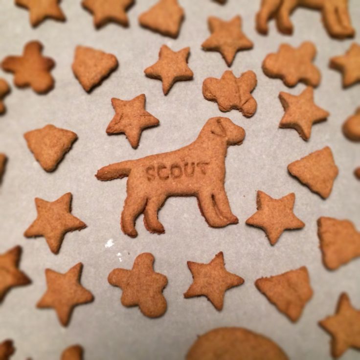Peanut Butter Dog Treats by The Cookie Rookie