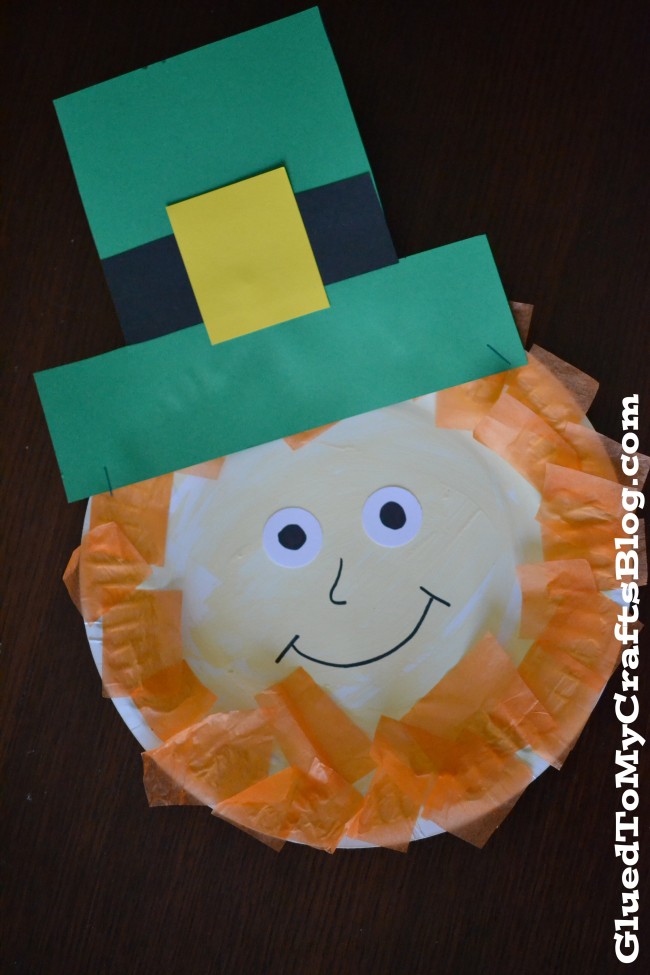 Leprechan Kid Crafts for St. Patrick's Day!