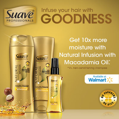 Infuse your hair with goodness! #SuaveGoodness