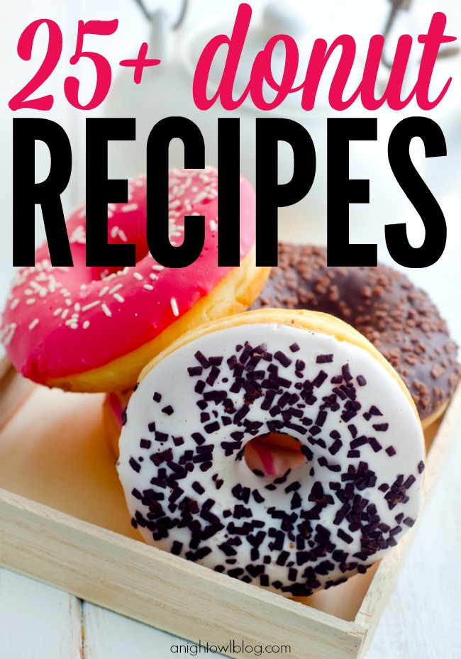 Such a great list of yummy donut recipes!