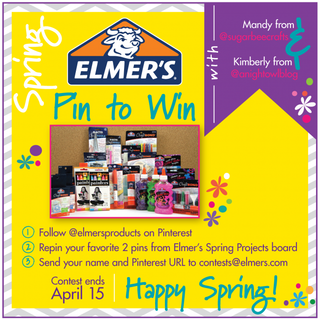 Pin to Win with Elmer's! Ends April 15th