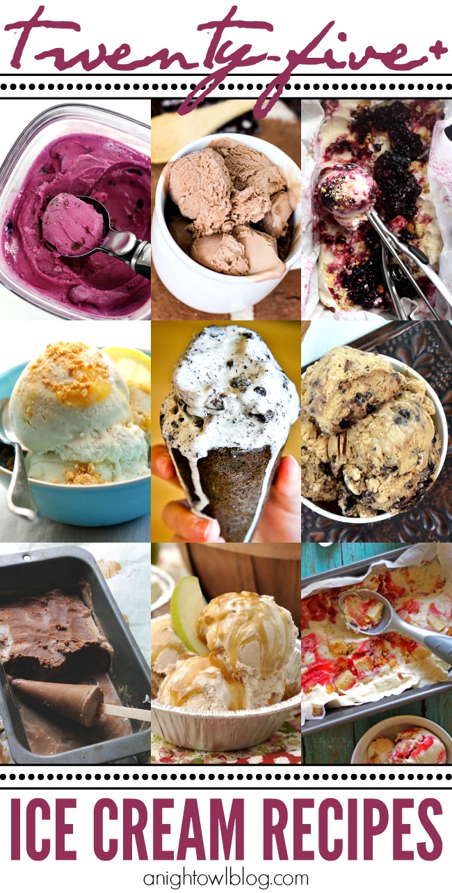 25+ Delicious Ice Cream Recipes