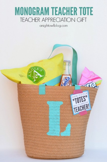 Teacher Tote Printable Tags - A Night Owl Blog