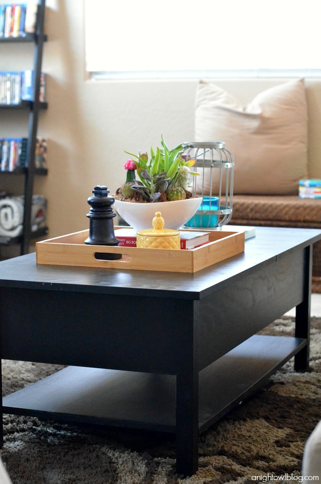 Coffee table styling