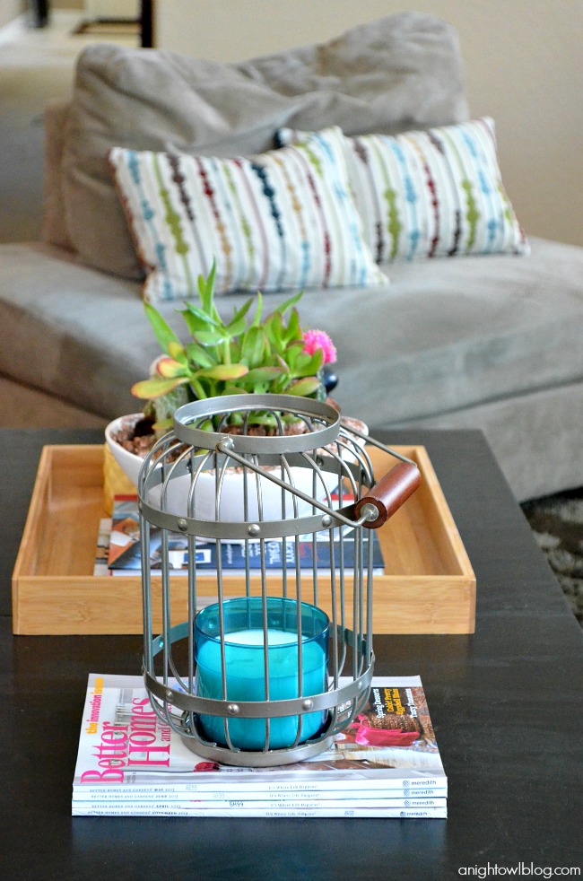 Coffee table styling