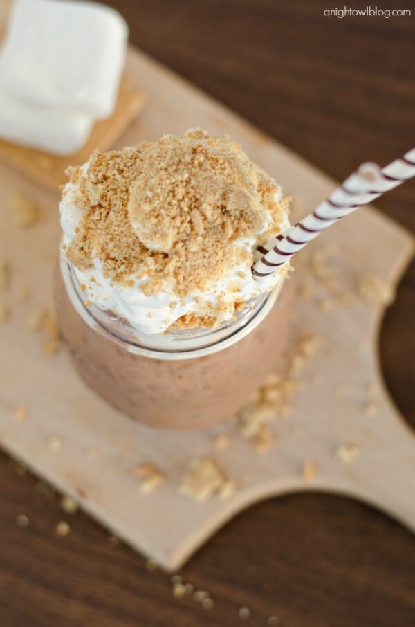 S’mores Iced Coffee - A Night Owl Blog