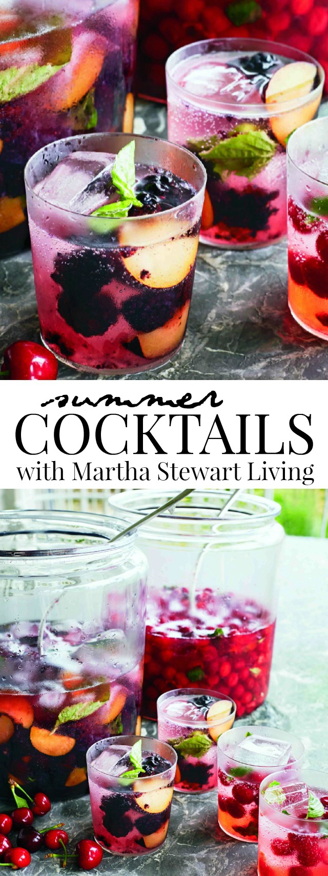 Summer Cocktails with Martha Stewart Living
