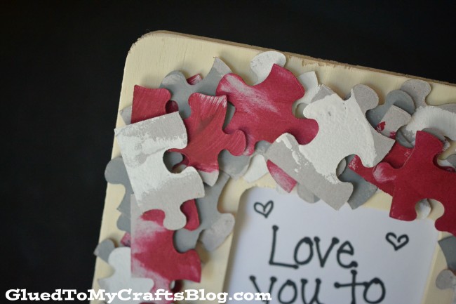 Love You To Pieces - Father's Day Kid Craft Idea
