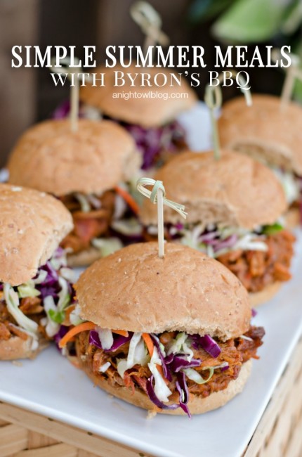 Simple, Summer Meals with Byron's BBQ