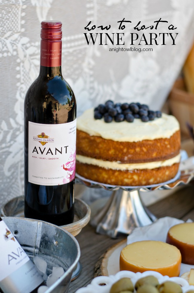 Great ideas on how to host your own wine party!