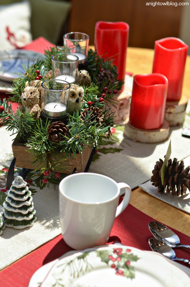 Christmas Holiday Table | Better Homes and Gardens products available at Walmart