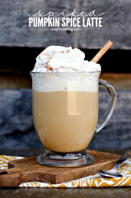 Easy Spiked Pumpkin Spice Latte - A Night Owl Blog